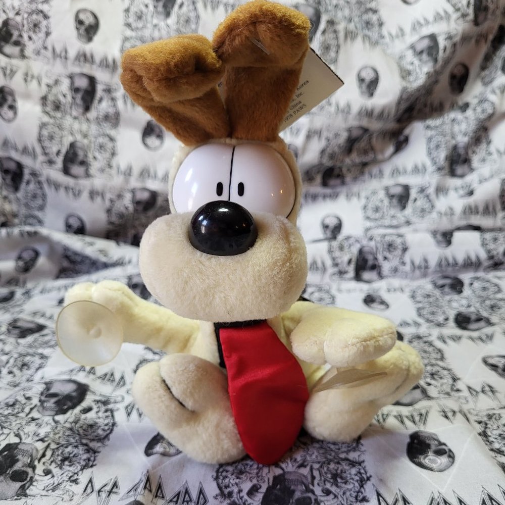 Vintage 90's Odie window cling NWT
